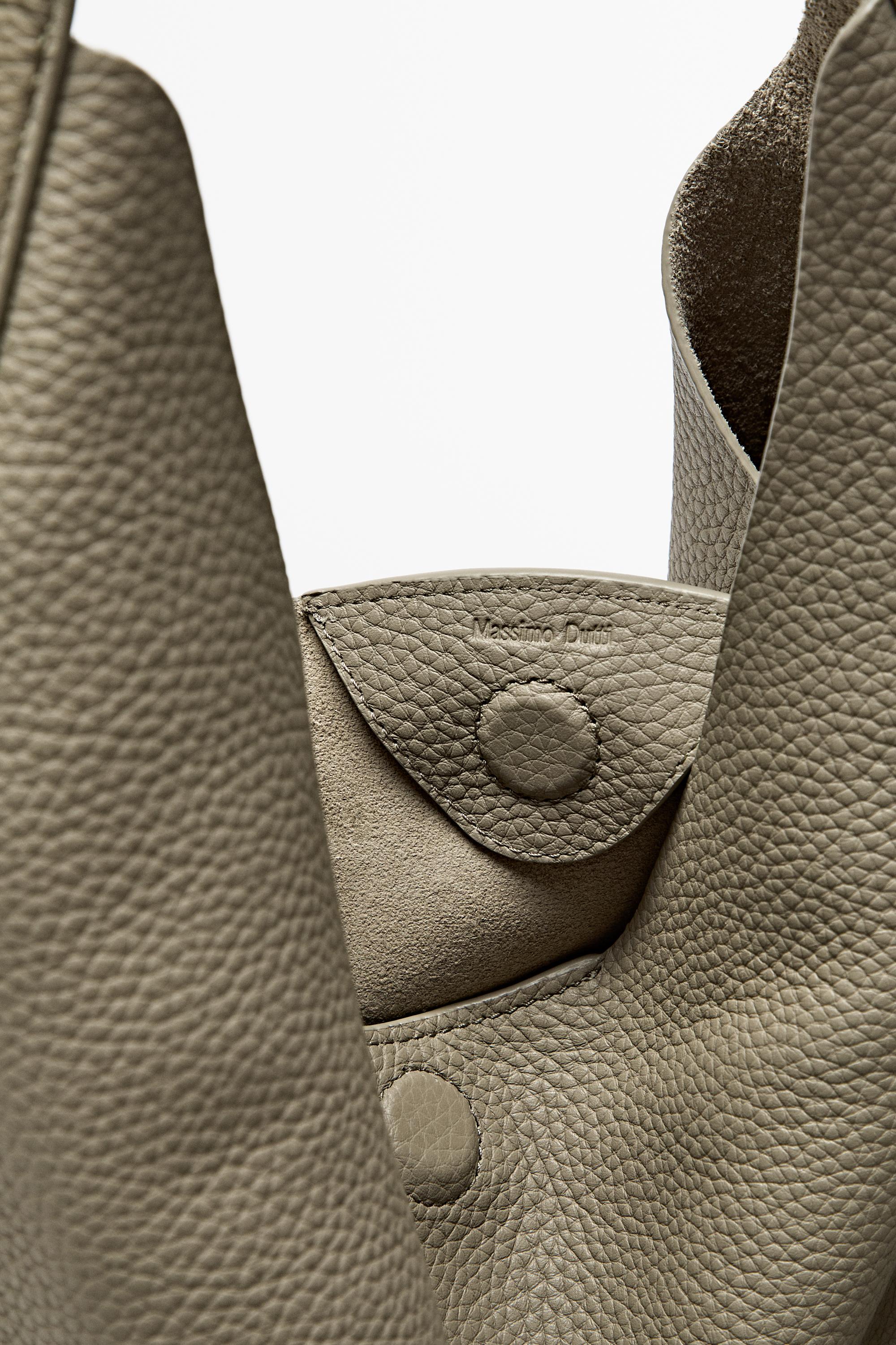 Medium nappa leather shoulder bag